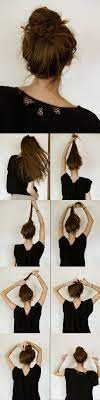There are a lot of variations: 10 Hair Tutorials For Buns Pretty Designs Bun Hairstyles For Long Hair Long Hair Styles Hair Styles