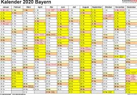 Das neue jahr startet am 1. Kalender 2020 Pdf Ferien Bayern Calendario 2019
