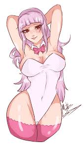 Rule 34 - 1girls Armpits Bow Breasts Bunnysuit Collar Female Melascula  Nanatsu No Taizai Pink Hair Seven Deadly Sins Smirking Thigh Gap Thigh  Highs Thighhighs Thighs | 7127096