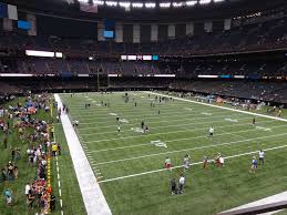 mercedes benz superdome view from loge level 205 vivid seats