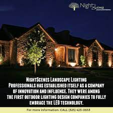 Nightscenes Landscape Lighting Professionals Has Established Itself As A Company Of Innovation And Outdoor Lighting Design Landscape Lighting Outdoor Lighting