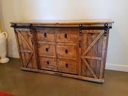 Rustic Entry Cabinet Storage By The Trunk Trader Wooden Barn Doors Rustic Dresser Barn Door Cabinet