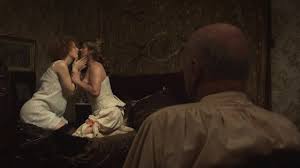 Anne Charrier, Jemima West, Blandine Bellavoir Naked, Threesome, TV nudity  Maison close