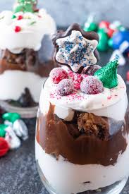 We make shopping for christmas gifts a piece of cake! Easy Christmas Trifle Brownies Whipped Cream And Candy