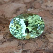 1 79cts Mint Green Grossular Garnet Merelani Rg143 Buy Gemstones Mint Green Gemstones For Sale