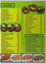 Menu andalan mereka adalah ayam penyet, ayam bakar, dan bebek goreng plus lalapan dan nasi uduk yang hangat. Menu Dan Harga Untuk Ayam Penyet Wong Solo M Sia Facebook