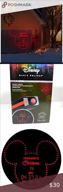 Christmas countdowns have been around for as long as we were celebrating christmas. Disney Magic Holiday Countdown Projector Lawn Holiday Countdown Disney Magic Disney Holiday