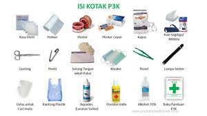 Mempunyai pengetahuan tentang pertolongan cemas sangat penting. Daftar Isi Perlengkapan Kotak P3k Pertolongan Pertama Pada Kecelakaan