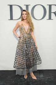 Women, with their intuitive instinct, understood that i dreamed not only of making them more beautiful, but happier too. christian dior linkin.bio/dior. Blake Lively In Christian Dior At The Christian Dior Spring Summer 2019 Show At Paris Fashion Week On September 24 2018
