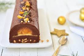 Buche De Noel Chocolat Au Lait Et Clementine Recette Recette Buche Chocolat Buche De Noel Chocolat Buche De Noel
