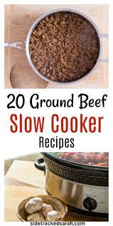 Ground Beef Recipes For The Slow Cooker Recipe Slow Cooker Ground Beef Crockpot Recipes Easy Crockpot Recipes Slow Cooker