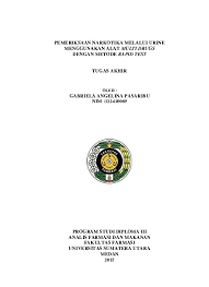 Warna air kencing pengguna narkoba. Pemeriksaan Narkotika Melalui Urine Menggunakan Alat Multi Drugs Dengan Metode Rapid Test