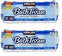What brand of toilet paper is kirkland? Kirkland Signature Bath Tissue 2 Ply 425 2 Pack 30 Count Review Bath Tissue Kirklands Tissue
