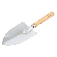 Recomeneded Unique Bargains Gardening Wooden Handle Garden Tool Hand Shovel Trowel 28cm Garden Trowel Garden Tools Trowel
