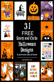 31 Scary And Cute Free Halloween Printables You Will Love Toot Sweet 4 Two