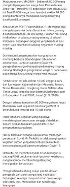 Adzan populer asli indonesia anak smp adzan populer irama rost adzan asar yang dikumndangkan oleh. Persaudaraan Setia Hati Terate Indonesia Beitrage Facebook