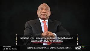 I wish you all a blessed festive season, that you may remain safe and in good health, and that we may welcome in the new year as one united and resolute nation. Video President Ramaphosa Addresses The Nation Sabc News Breaking News Special Reports World Business Sport Coverage Of All South African Current Events Africa S News Leader
