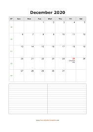Free printable december calendar 2020 templates pdf, word, excel posted on january 27, 2020 by admin december calendar 2020: December 2020 Free Calendar Tempplate Free Calendar Template Com