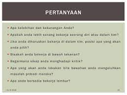 We did not find results for: Sebutkan Kekurangan Bekerja Seorang Diri Cara Golden