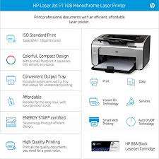 Results for hp laserjet p1108 driver. Amazon In Buy Hp Laserjet P1108 Single Function Monochrome Laser Printer Online At Low Prices In India Hp Reviews Ratings