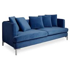 Lampert sofa brussels charcoal, lampert sofa venice peacock. Now House By Jonathan Adler Pierre Cushion Sofa Milan Navy Amazon In Home Kitchen