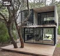 ODM Mobile Home Luxury Design Office Steel Prefabricated House Movable  Container Resort
