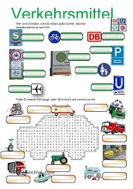 Verkehrsmittel Deutsch Wortschatz Google Search Vocab German Language Teaching