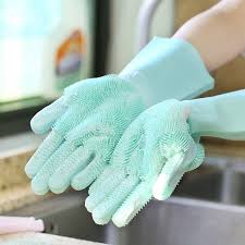 Sink Glass Cleaner Brush Dishwashing Gloves Cleaning Gloves Gloves