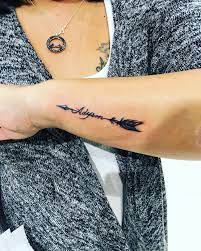 Arrowtattoos Vikingtattoo Arrowfeathertattoo Name Tattoos Freehandtattoo Arrowtatt Feather Hand Tattoos For Women Free Hand Tattoo Hand Tattoos For Women