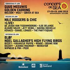The current lineup for keeping the blues alive at sea. Noel Gallagher En Nielson Op Concert At Sea 2019 Concert At Sea