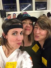 Back in Bozeman with some of my favorite women!! Justin Bee-Bers at the  spelling Bee fundraising for Bozeman Public Schools!! #IntlWomensDay