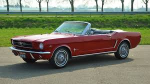 Image result for Poppy Red 1964 Mustang