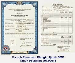Untuk itu diperlukan format blanko halaman belakang ijazah terbaru tahun 2017. Pedoman Petunjuk Teknis Penulisan Pengisian Ijazah Tahun Pelajaran 2013 2014 Sd Sdlb Smp Smplb Sma Smalb Smk Dan Ijazah Paket A B C Salam Edukasi