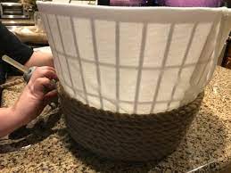 Dollar Tree Rope Basket Diy Laundry Basket Rope Basket Diy Rope Basket