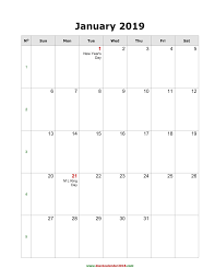 Blank Calendar 2019 Catch Blank Monthly Calendar Monthly Calendar Template Monthly Calendar Printable
