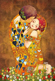 The Kiss Klimt Art Gustav Klimt Art Art