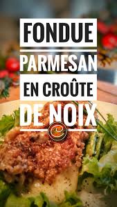 Fondue Patmedan En Croute De Noix Festin Du Temos Des Fetes Fondue Parmesan Parmesan Fondue