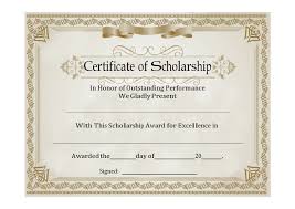 If you're looking for a more personal gift, consider giving your loved one some free printable love coupons. 42 Free Scholarship Certificate Templates Word Pdf