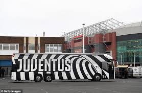 It hosted the 2014 europa league final. Juventus Make Presence Felt At Old Trafford By Parking Garish Zebra Style Coach Outside Stadium Daily Mail Online