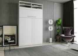 Maybe you would like to learn more about one of these? Armoire Lit Escamotable Verticale Au Meilleur Prix Lit Escamotable Lutecia Surmeuble 140 X 190 Cm Profondeur 50 Cm Blanc Mat Inside75