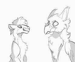 267178 - questionable, artist:dragonsterr, oc, oc:blitz (gyro), bird,  feline, fictional species, gryphon, mammal, mustelid, stoat, weasel,  anthro, feral, 2d, 2d animation, animated, fetish, frame by frame, fur,  gif, male, male pred, paws,
