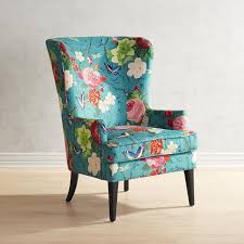 Asher Flynn Floral Print Chair Printed Chair Floral Print Chair Furniture