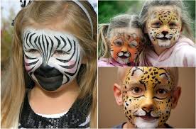 20 Mottoparty Ideen Fur Eine Feier Im Afrika Stil Kinder Schminken Zebra Schminken Kinder Kinder