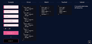 React Form Component Libraries Collection On Air Code Form Example Survey Questions Components