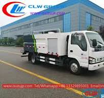 ISUZU ELF 5 ton pressure washing truck
