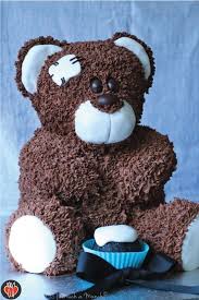 How I Made Mr Teddy Bear Cake Gateau Ourson Idee Gateau Gateau Enfant