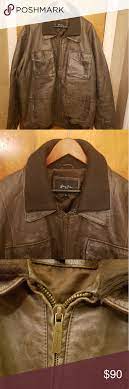 Sean Jean Leather Bomber Jacket Leather Bomber Jacket Leather Bomber Bomber Jacket