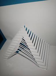 Huruf balok tiga dimensi cocok digunakan untuk titel dan judul halaman maupun poster. Nirmana 3 Dimensi All Is Mine Kirigami Paper Art Nirmana 3d