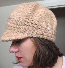 Anja S Hat Pattern By Karina Maza Gildea Knit Hat With Brim Knitting Crochet Knit Hat