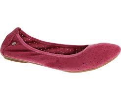 Molded rubber outsole provides excellent traction and durability. Women Chaste Ballet Perf Reviews Hush Puppies